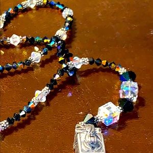 Swarovski Prayer Necklace